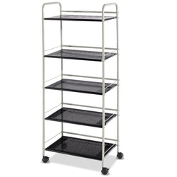 5 Tiers Storage Cart Rack Utility Shelf
