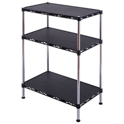 3-Tiers Adjustable Storage Rack Display Shelf