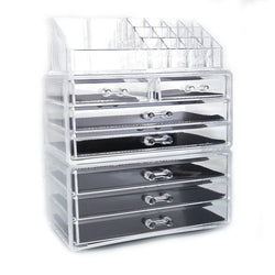 Acrylic Cosmetic Makeup Tower Organizer