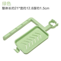 2-in-1 Multifunction Sink Storage Rack Sponge Cloth Soap Box Combination Device Drain Basket Kitchen accessories Organizer