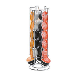 Coffee Pods Holder Iron Chrome Plating Stand  Storage Rack  Capsule Free Shipping