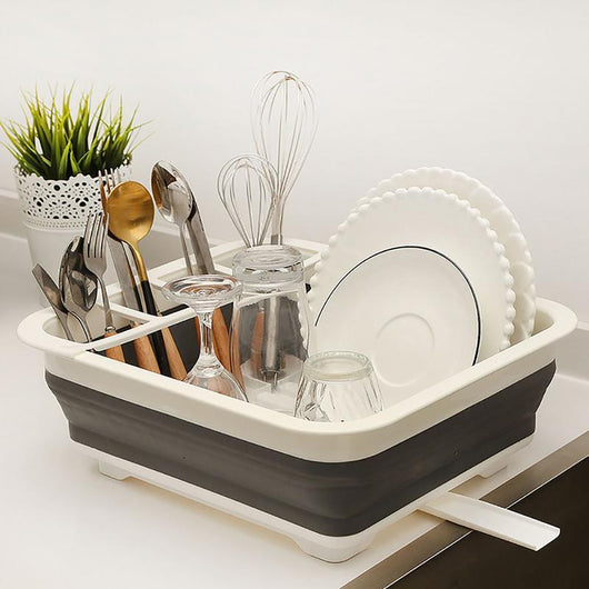 Drain Rack Cup Holder Dish Compartment