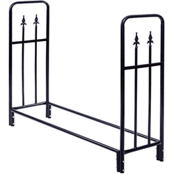 4' Outdoor Heavy Duty Steel Firewood Wood Storage Rack