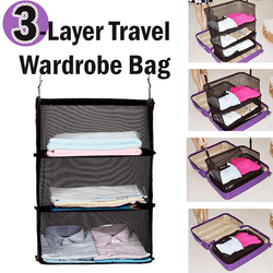 3-Layer Travel Wardrobe Bag